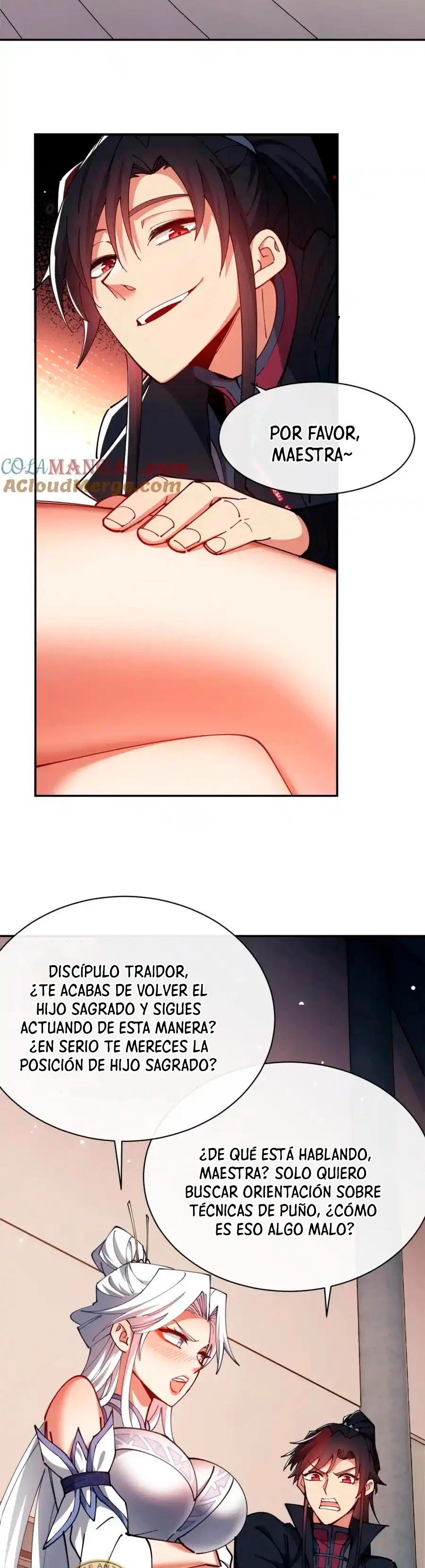 Maestra, este Discípulo Villano no puede ser el Hijo Sagrado Capitulo 30 página 5