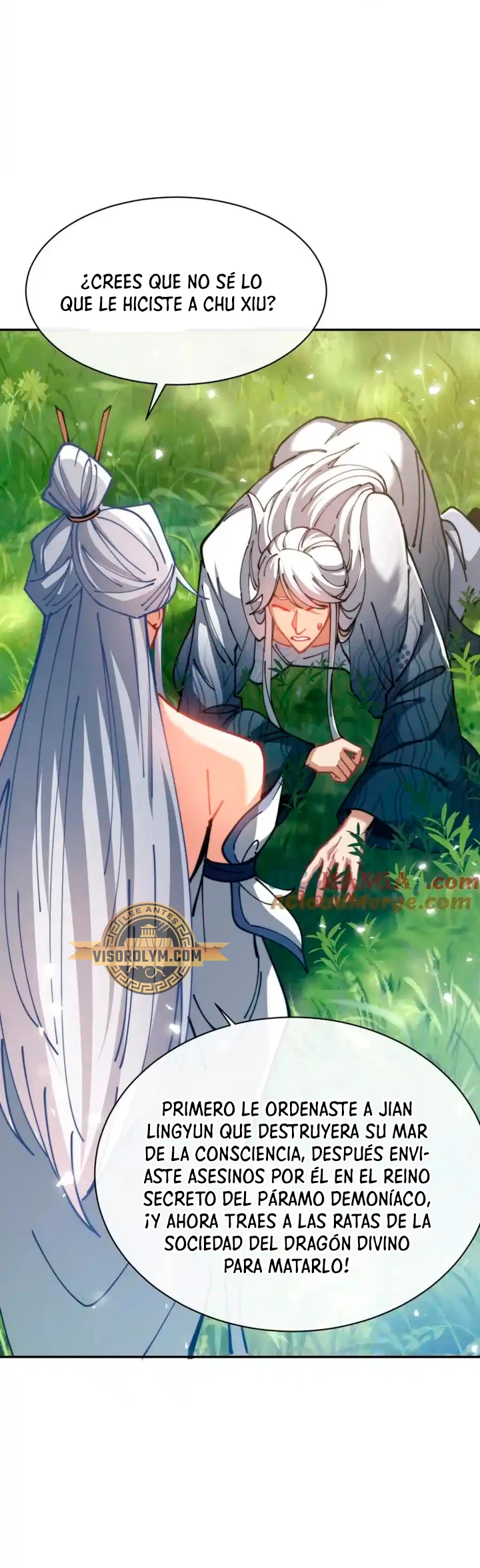 Maestra, este Discípulo Villano no puede ser el Hijo Sagrado Capitulo 35 página 3