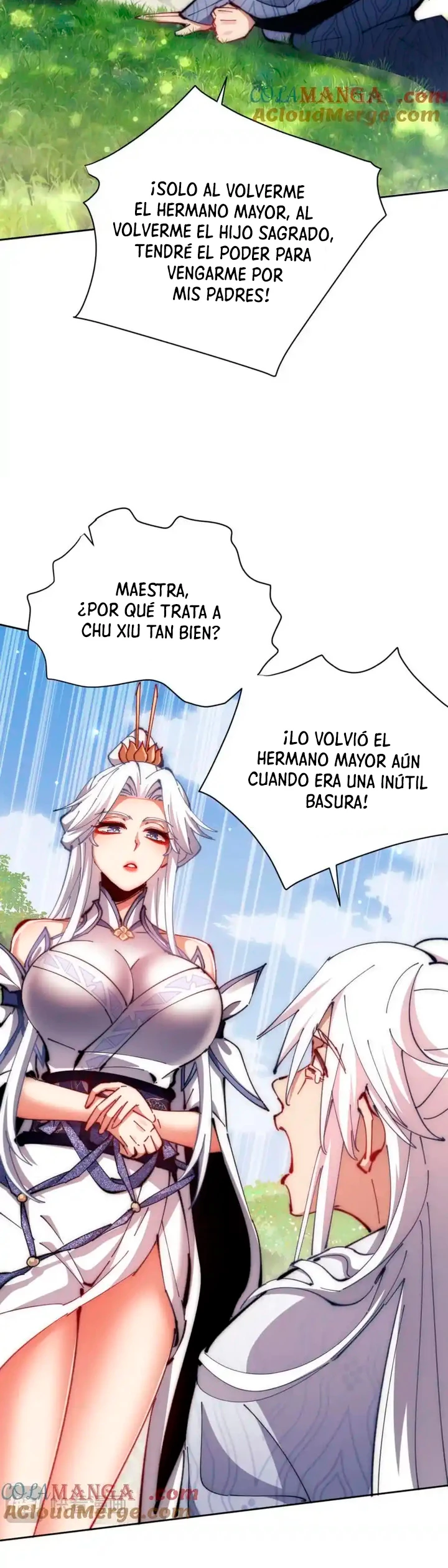 Maestra, este Discípulo Villano no puede ser el Hijo Sagrado Capitulo 35 página 8