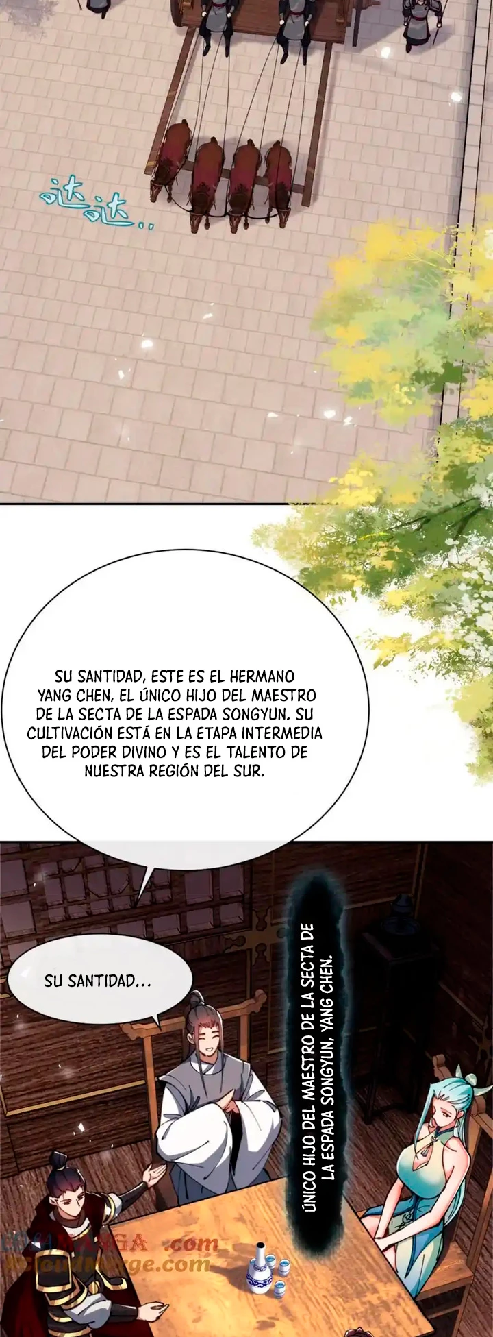 Maestra, este Discípulo Villano no puede ser el Hijo Sagrado Capitulo 36 página 3