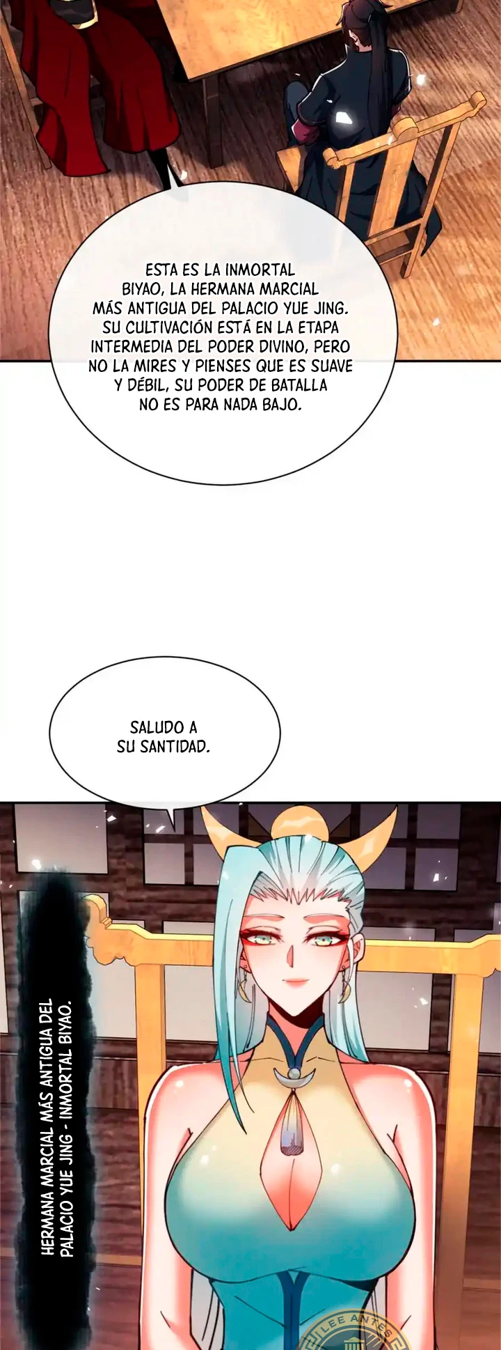 Maestra, este Discípulo Villano no puede ser el Hijo Sagrado Capitulo 36 página 4
