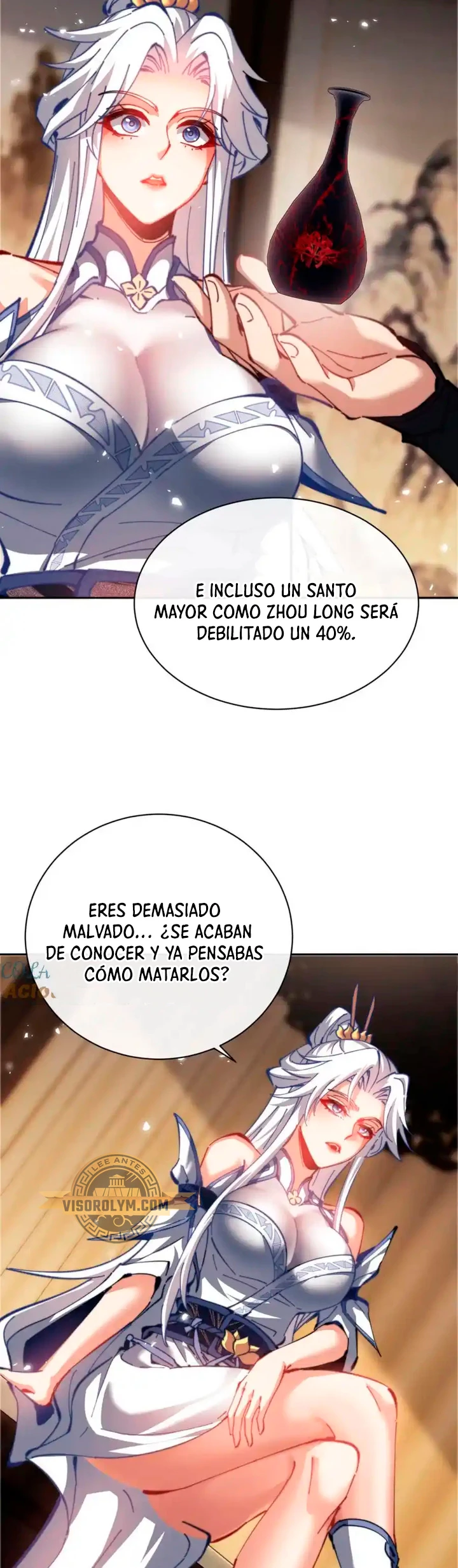 Maestra, este Discípulo Villano no puede ser el Hijo Sagrado Capitulo 37 página 34