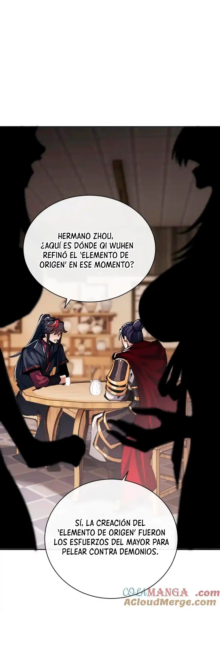 Maestra, este Discípulo Villano no puede ser el Hijo Sagrado Capitulo 38 página 40