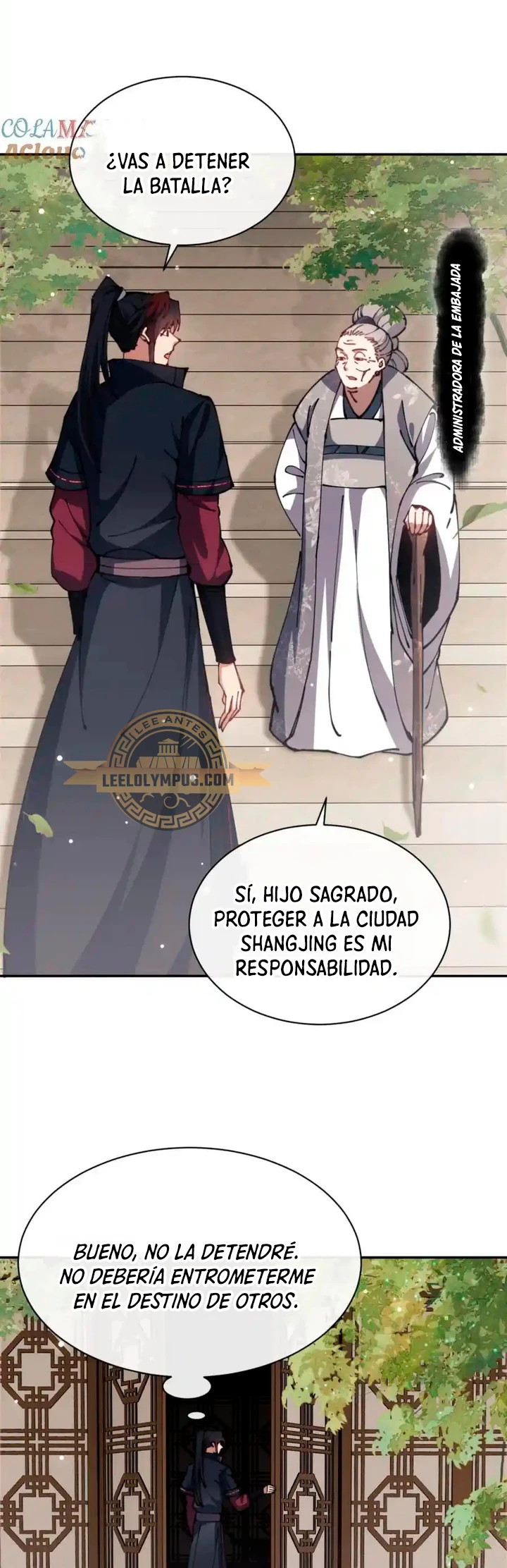 Maestra, este Discípulo Villano no puede ser el Hijo Sagrado Capitulo 39 página 22