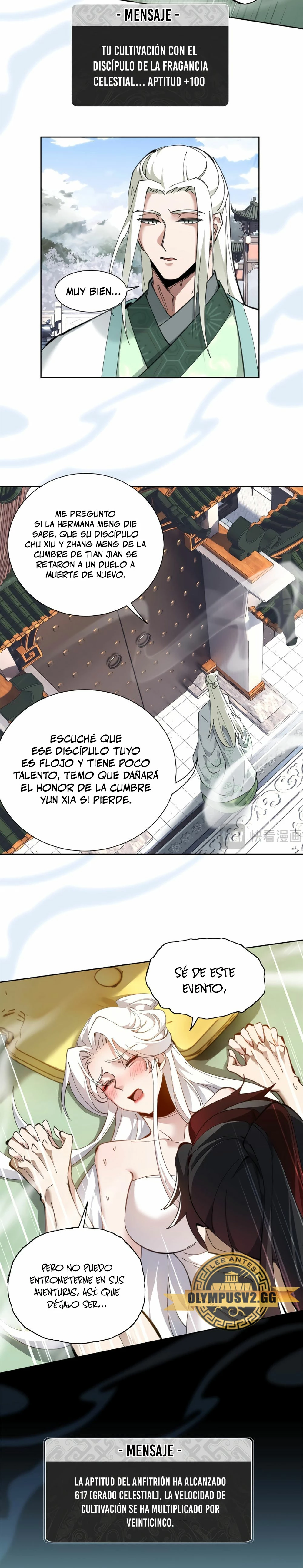 Maestra, este Discípulo Villano no puede ser el Hijo Sagrado Capitulo 4 página 18