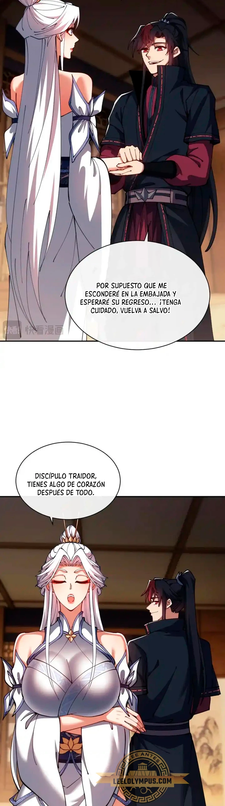 Maestra, este Discípulo Villano no puede ser el Hijo Sagrado Capitulo 40 página 9