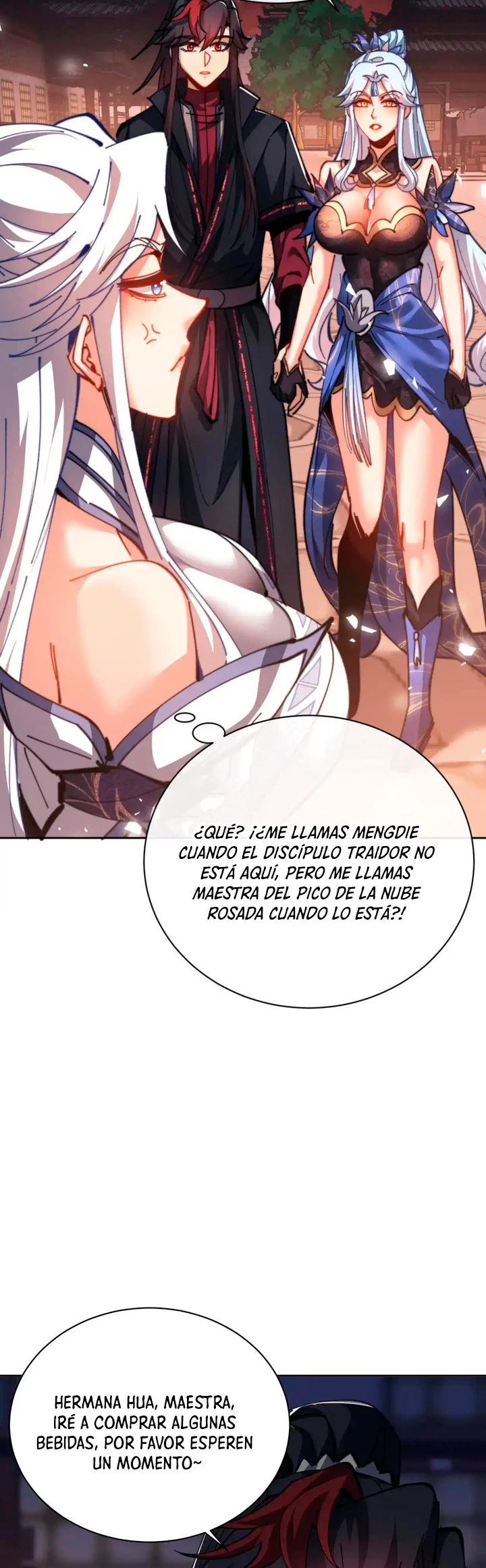 Maestra, este Discípulo Villano no puede ser el Hijo Sagrado Capitulo 42 página 38