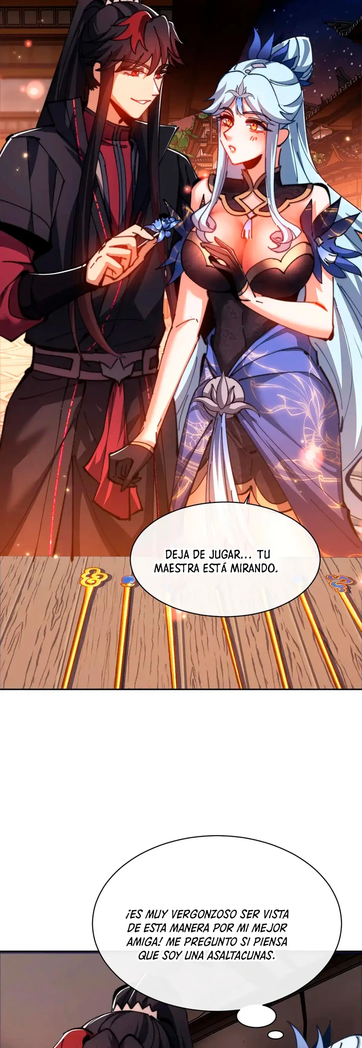 Maestra, este Discípulo Villano no puede ser el Hijo Sagrado Capitulo 42 página 4