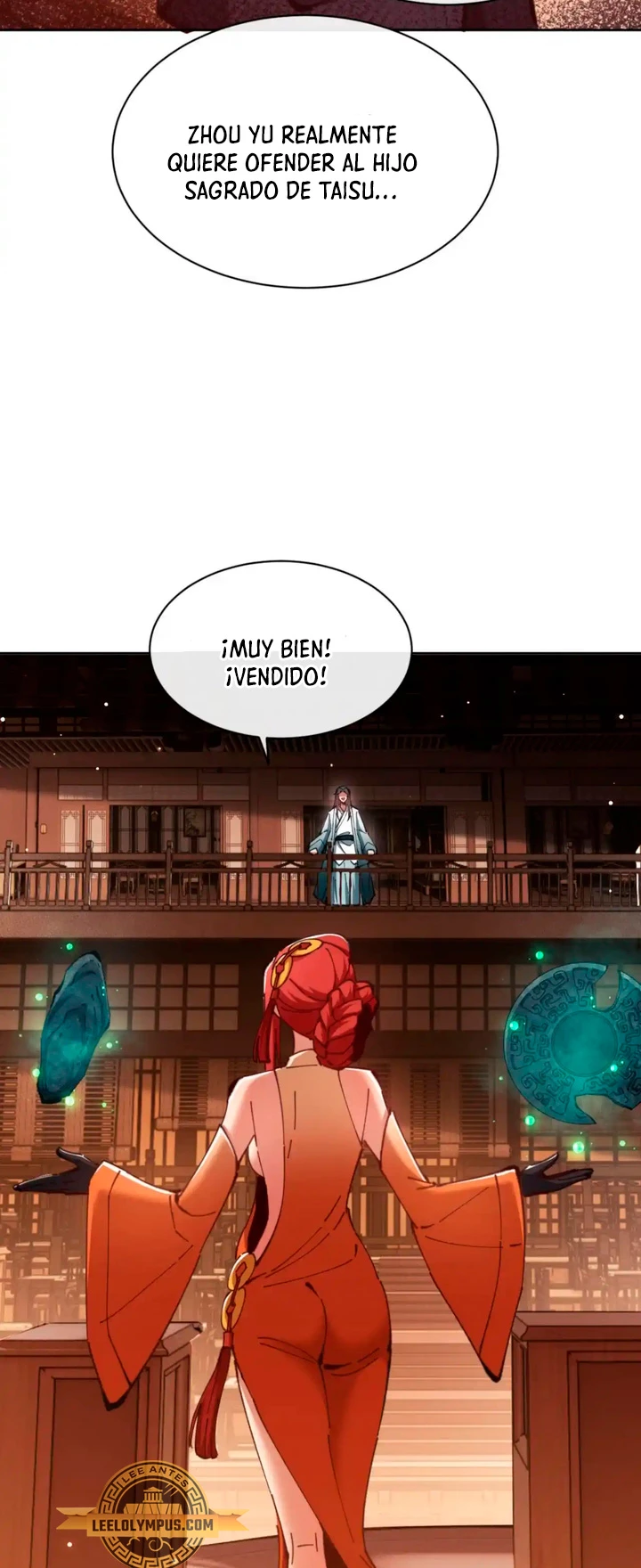 Maestra, este Discípulo Villano no puede ser el Hijo Sagrado Capitulo 44 página 35