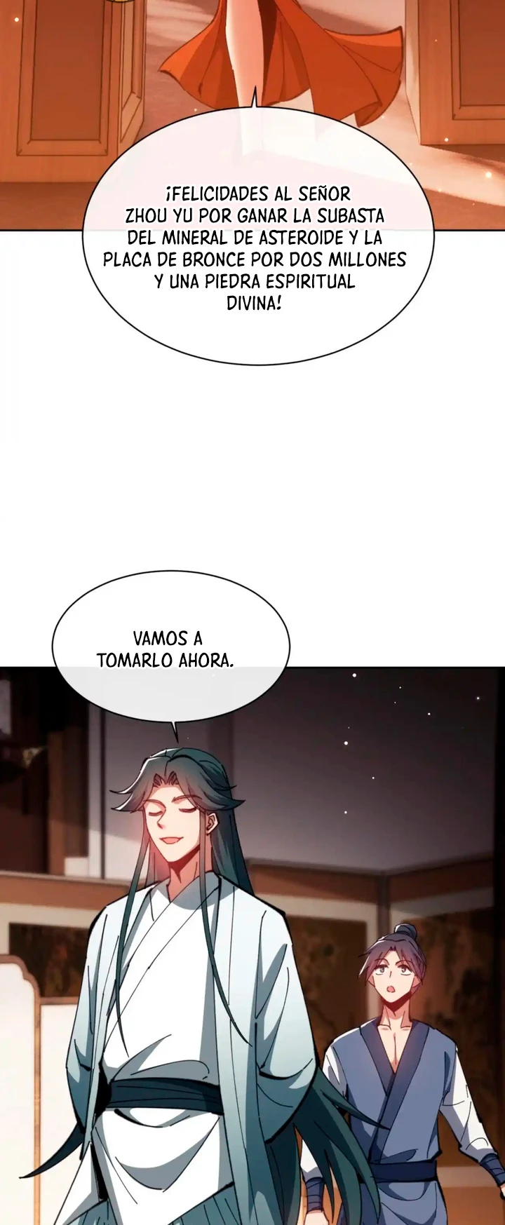 Maestra, este Discípulo Villano no puede ser el Hijo Sagrado Capitulo 44 página 36