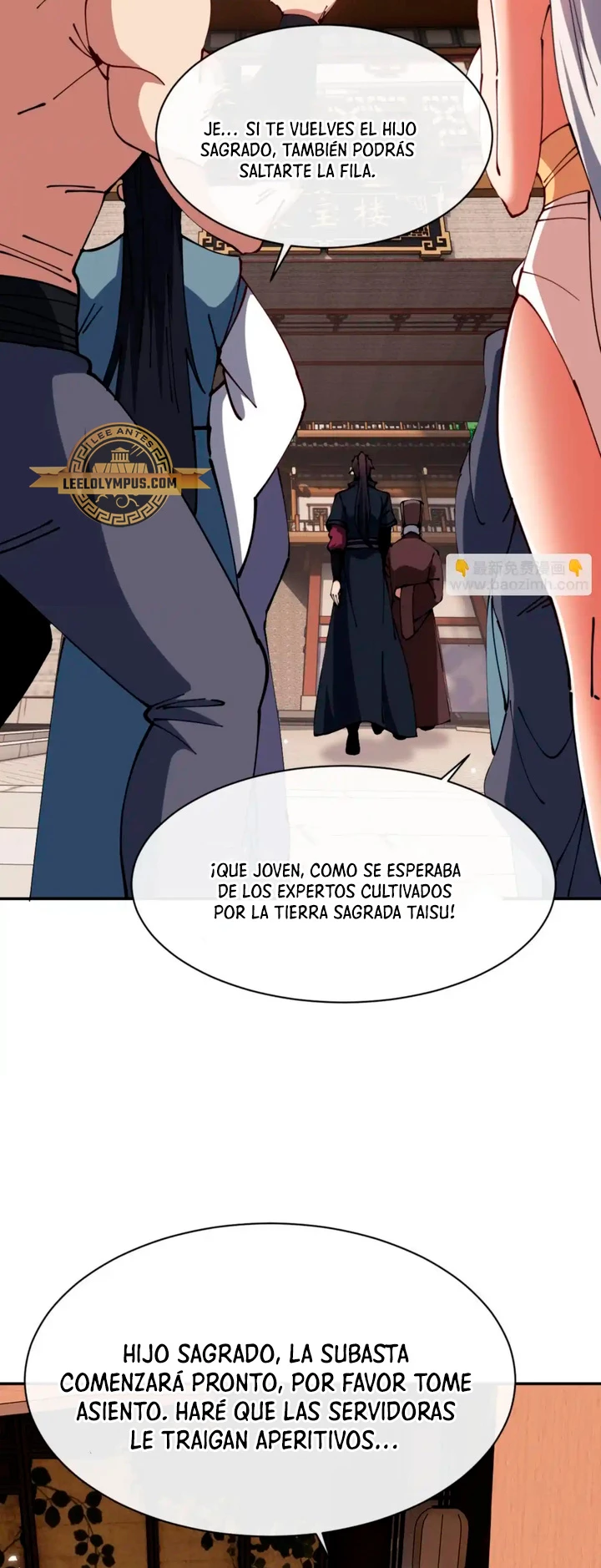 Maestra, este Discípulo Villano no puede ser el Hijo Sagrado Capitulo 44 página 8