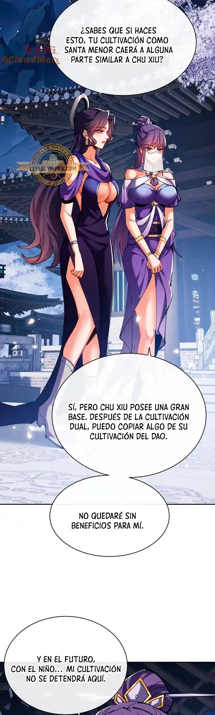 Maestra, este Discípulo Villano no puede ser el Hijo Sagrado Capitulo 46 página 47