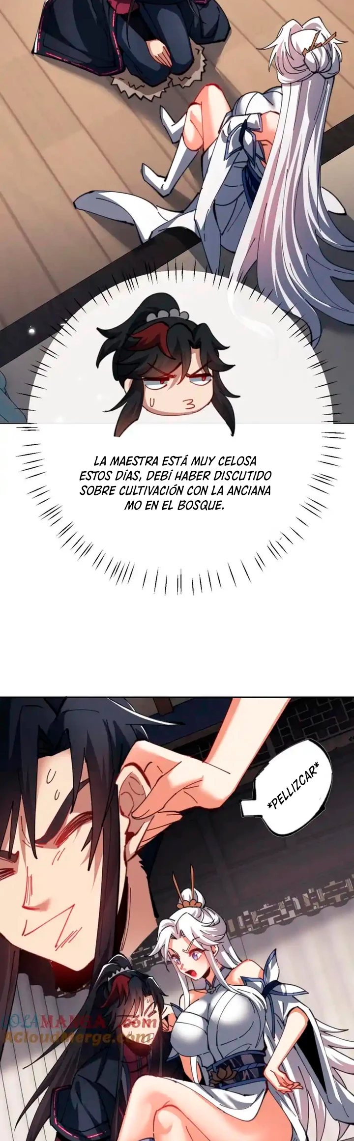 Maestra, este Discípulo Villano no puede ser el Hijo Sagrado Capitulo 47 página 10
