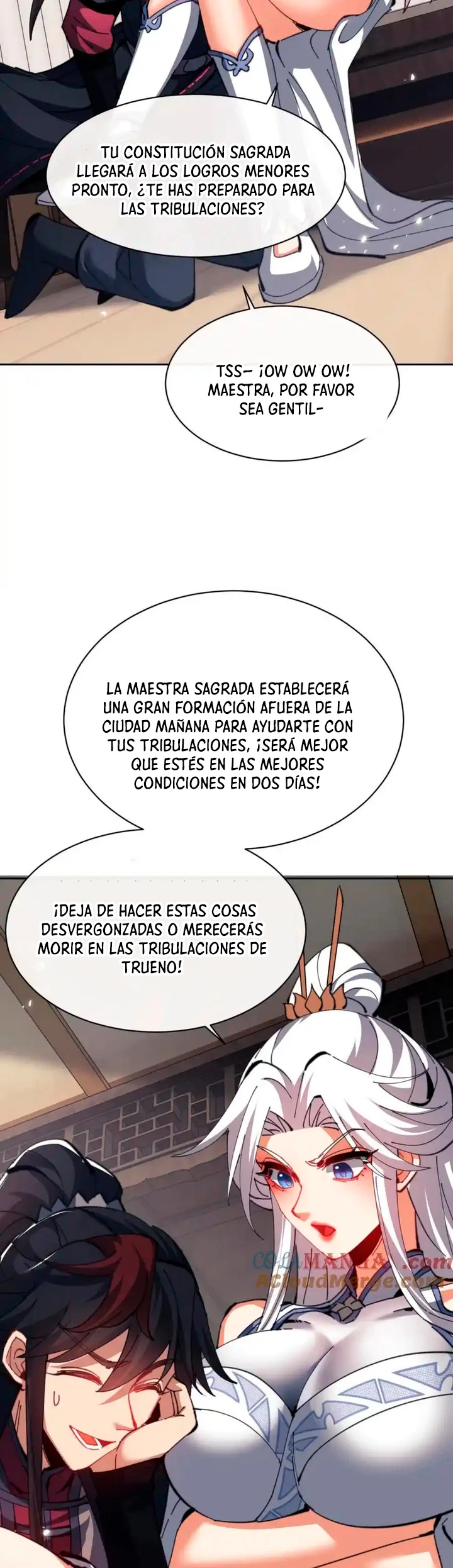 Maestra, este Discípulo Villano no puede ser el Hijo Sagrado Capitulo 47 página 11