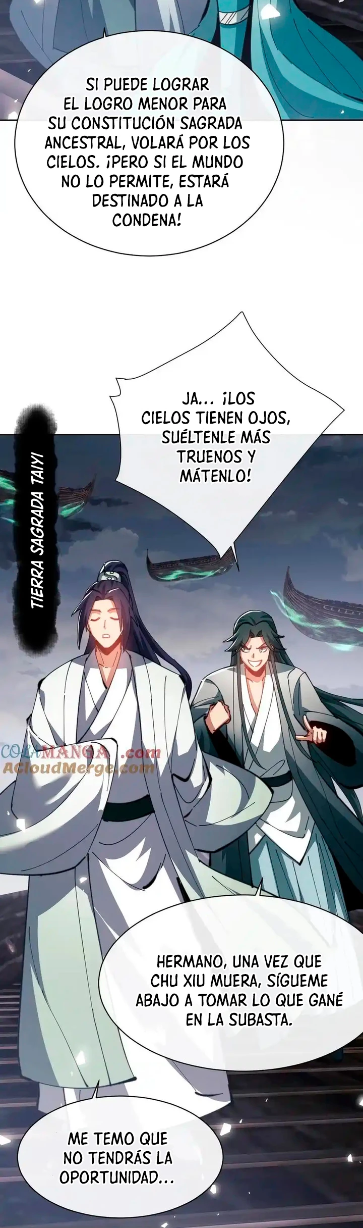 Maestra, este Discípulo Villano no puede ser el Hijo Sagrado Capitulo 47 página 38