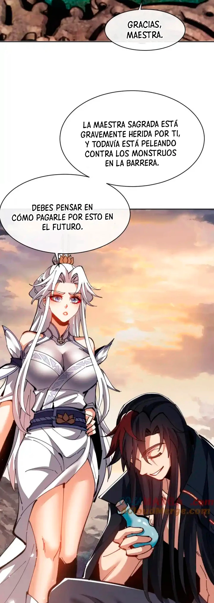 Maestra, este Discípulo Villano no puede ser el Hijo Sagrado Capitulo 48 página 44