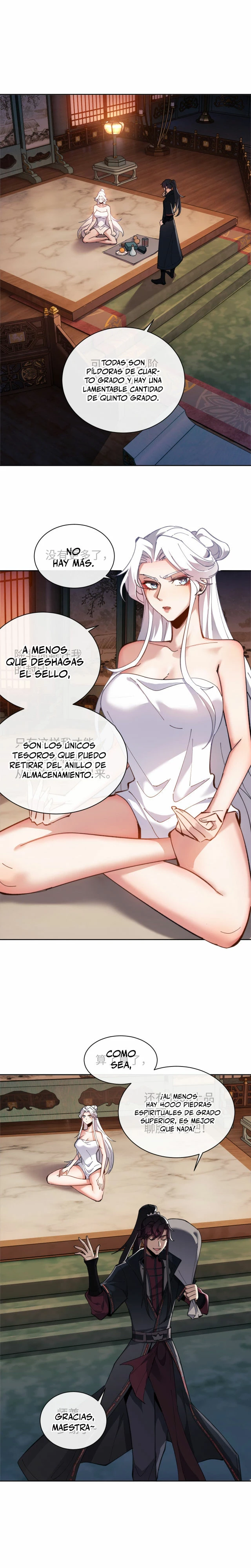 Maestra, este Discípulo Villano no puede ser el Hijo Sagrado Capitulo 5 página 3