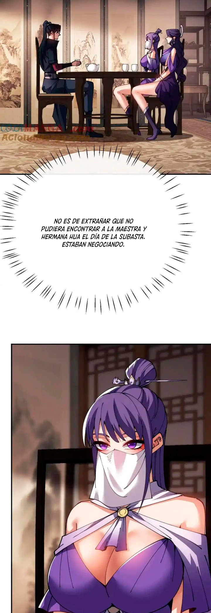 Maestra, este Discípulo Villano no puede ser el Hijo Sagrado Capitulo 50 página 28