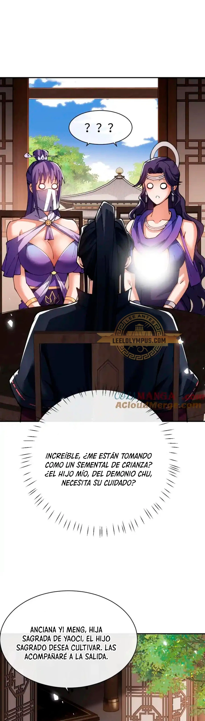 Maestra, este Discípulo Villano no puede ser el Hijo Sagrado Capitulo 50 página 32