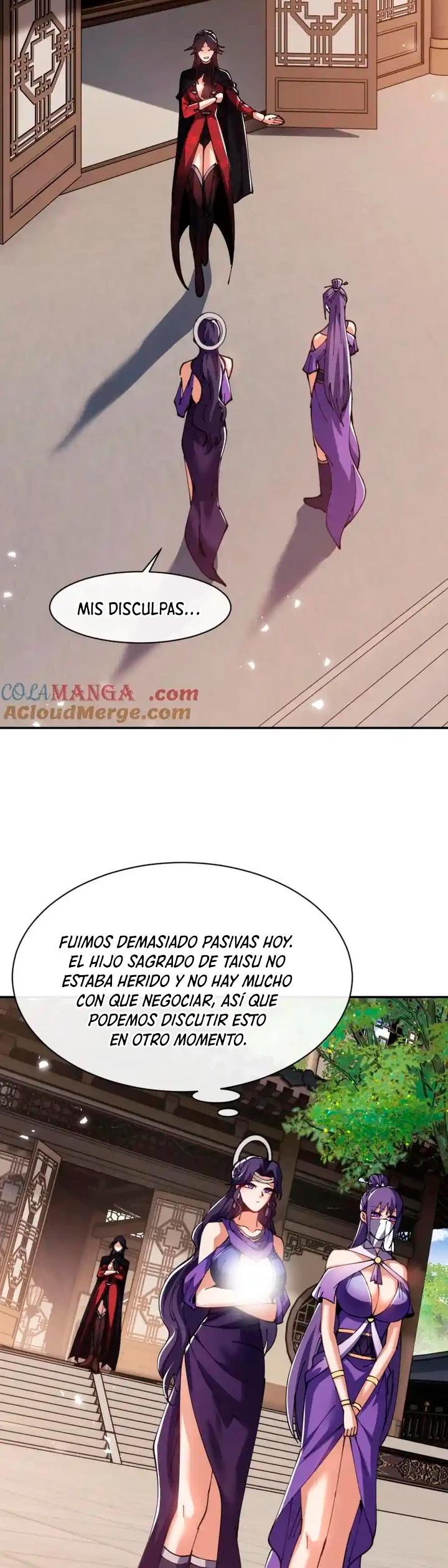 Maestra, este Discípulo Villano no puede ser el Hijo Sagrado Capitulo 50 página 33
