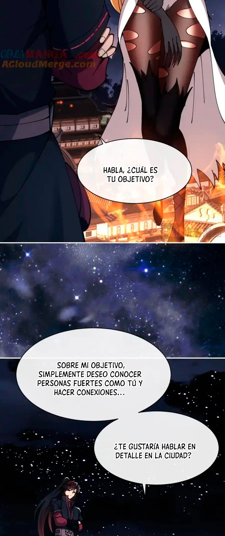Maestra, este Discípulo Villano no puede ser el Hijo Sagrado Capitulo 50 página 5
