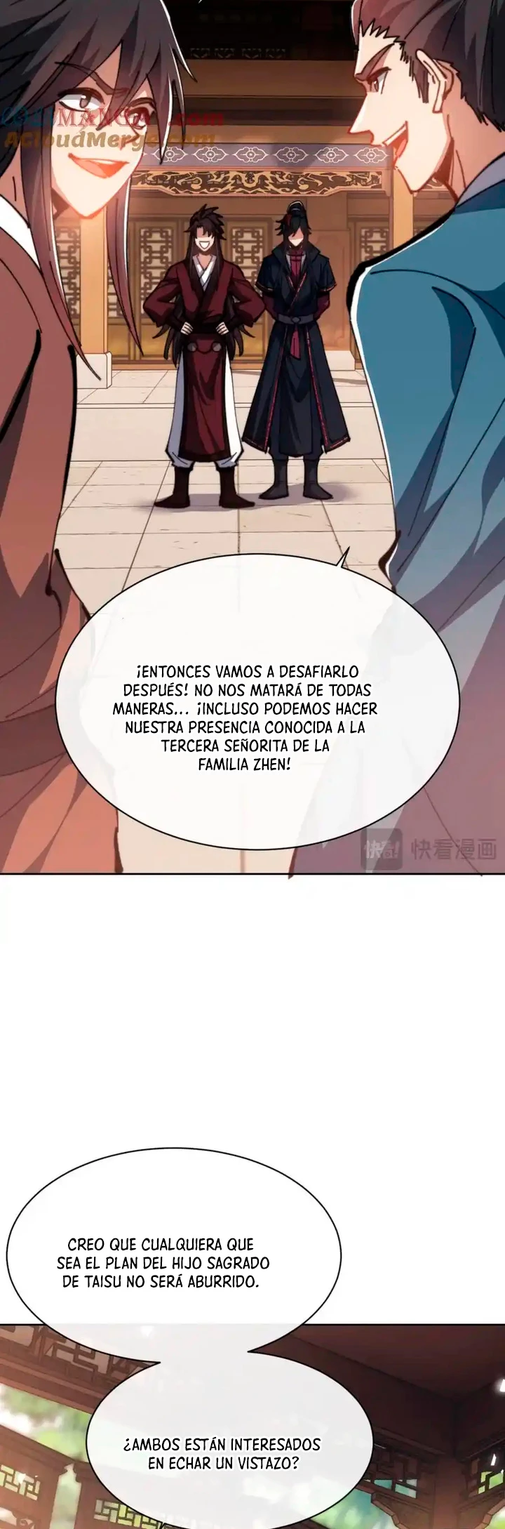 Maestra, este Discípulo Villano no puede ser el Hijo Sagrado Capitulo 51 página 38