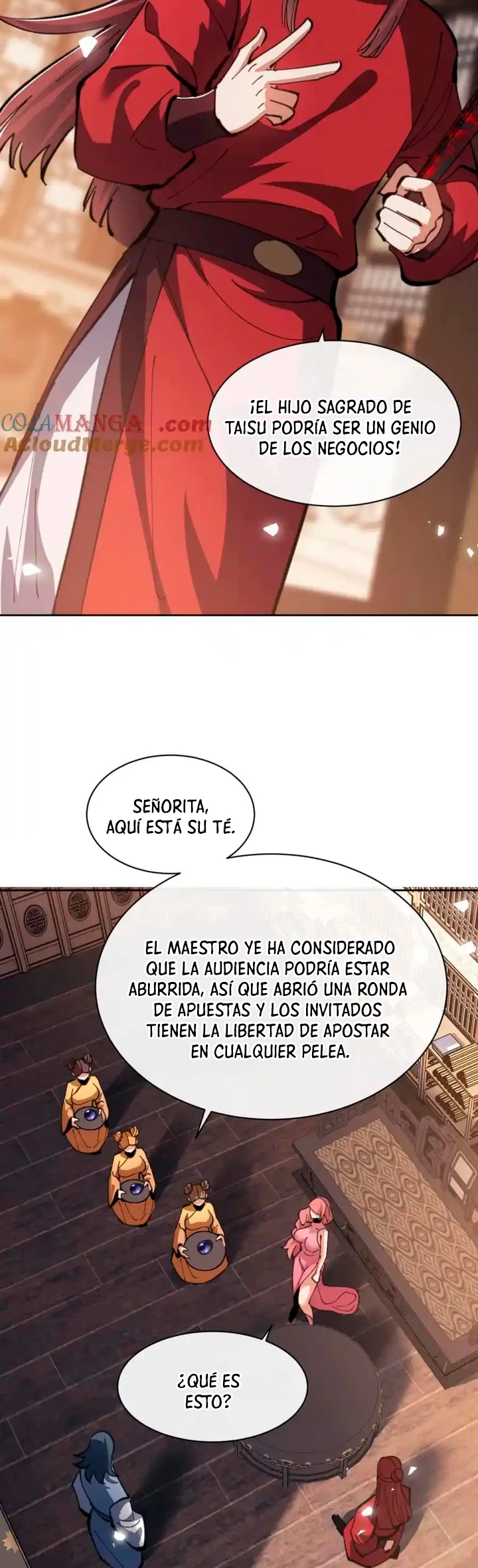 Maestra, este Discípulo Villano no puede ser el Hijo Sagrado Capitulo 51 página 43