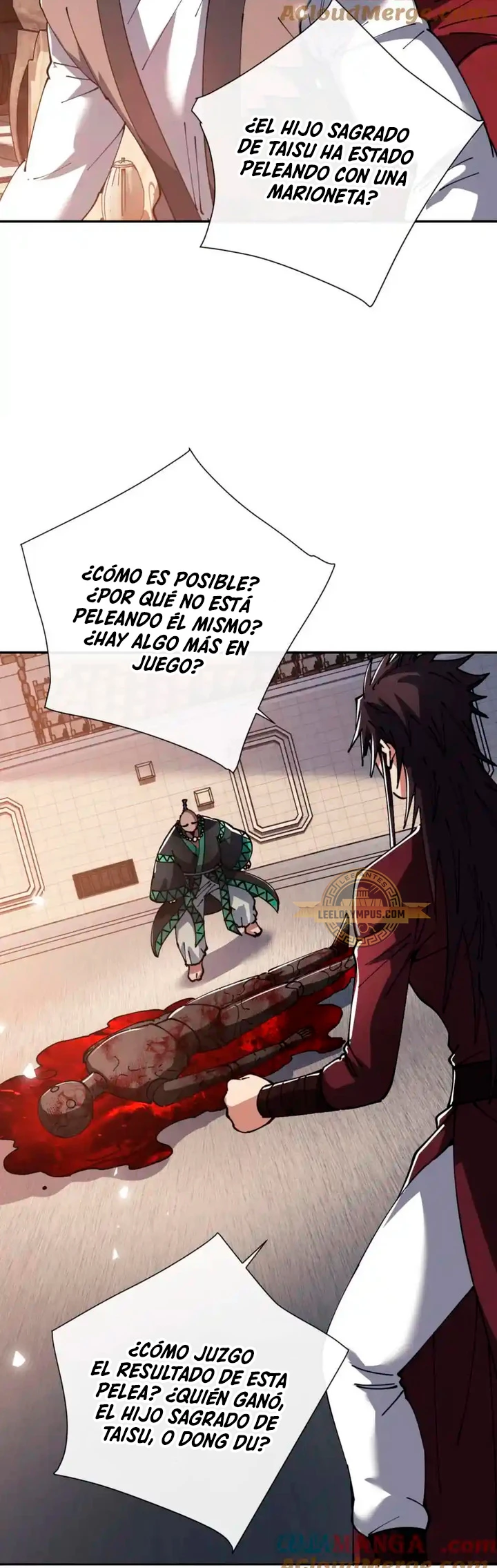 Maestra, este Discípulo Villano no puede ser el Hijo Sagrado Capitulo 52 página 34