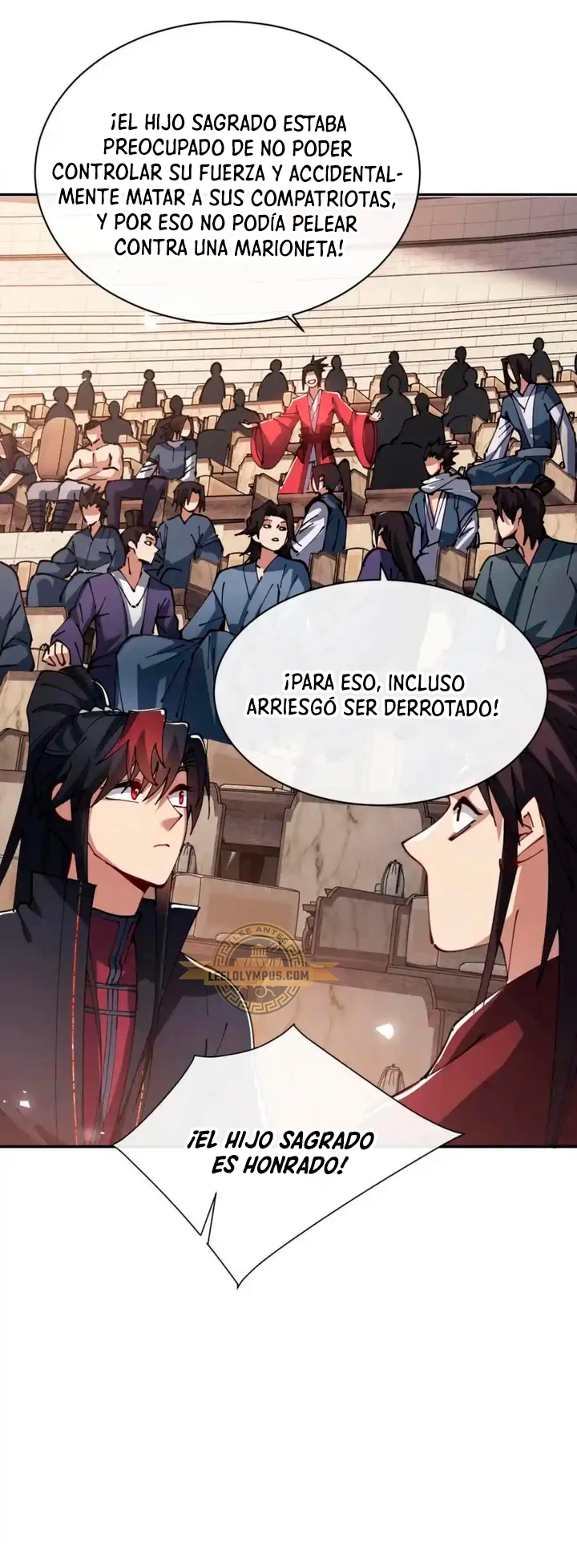 Maestra, este Discípulo Villano no puede ser el Hijo Sagrado Capitulo 52 página 39
