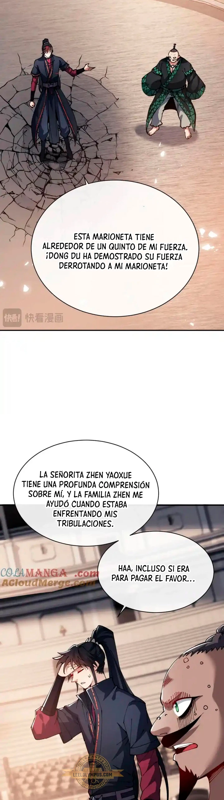 Maestra, este Discípulo Villano no puede ser el Hijo Sagrado Capitulo 52 página 41