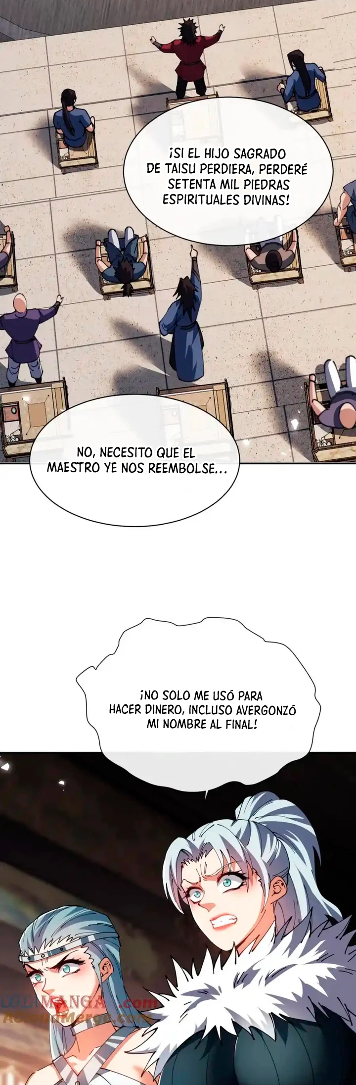 Maestra, este Discípulo Villano no puede ser el Hijo Sagrado Capitulo 52 página 45
