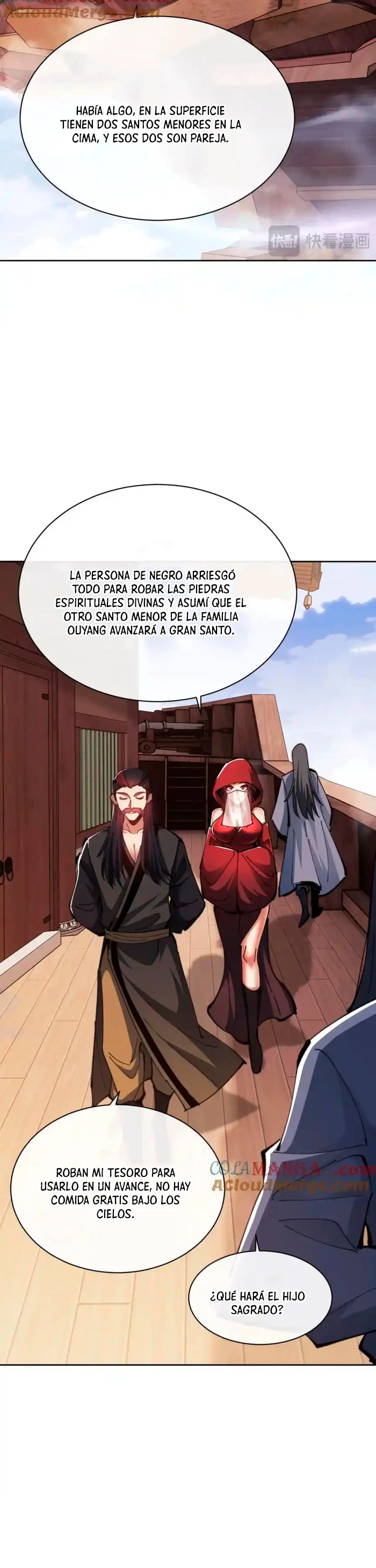 Maestra, este Discípulo Villano no puede ser el Hijo Sagrado Capitulo 53 página 26