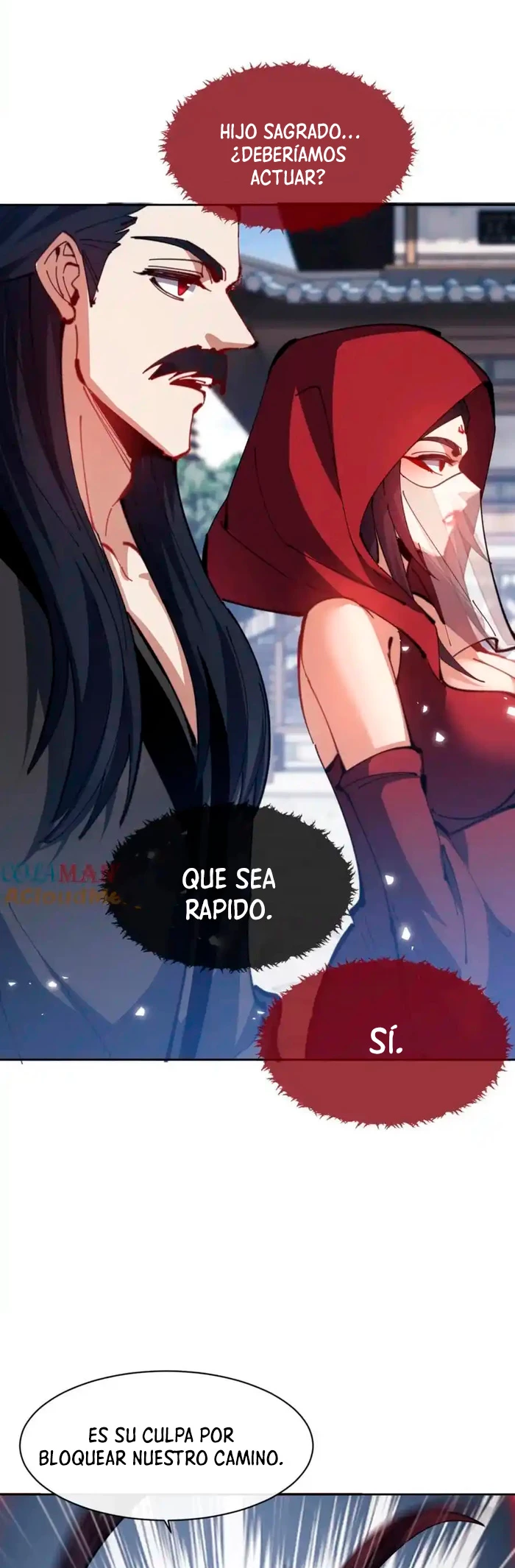 Maestra, este Discípulo Villano no puede ser el Hijo Sagrado Capitulo 54 página 18