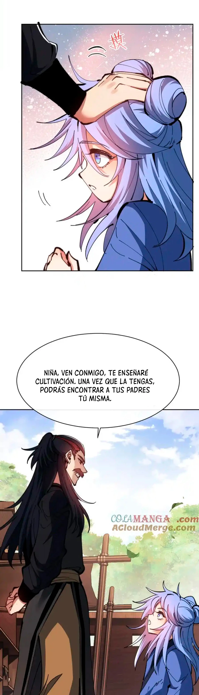 Maestra, este Discípulo Villano no puede ser el Hijo Sagrado Capitulo 54 página 8