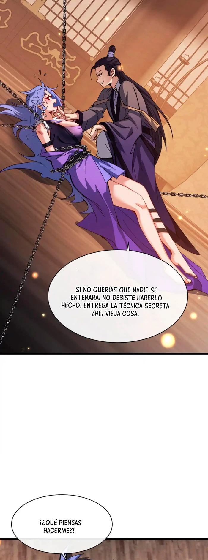 Maestra, este Discípulo Villano no puede ser el Hijo Sagrado Capitulo 55 página 21