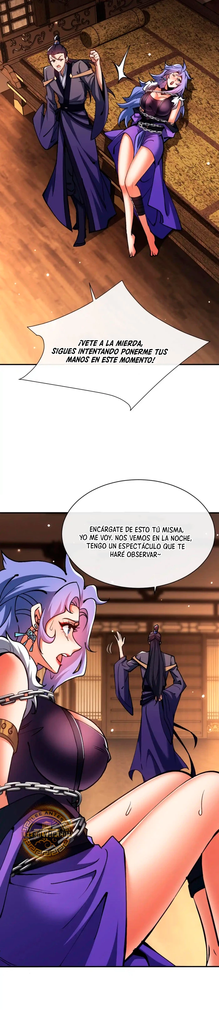 Maestra, este Discípulo Villano no puede ser el Hijo Sagrado Capitulo 55 página 32