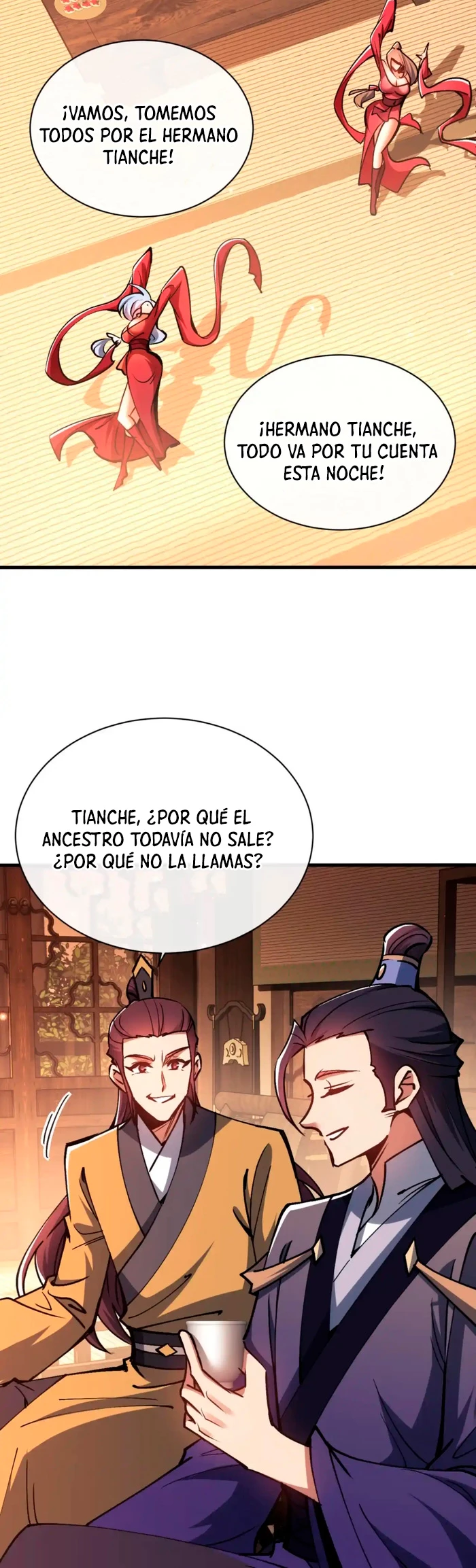 Maestra, este Discípulo Villano no puede ser el Hijo Sagrado Capitulo 56 página 5