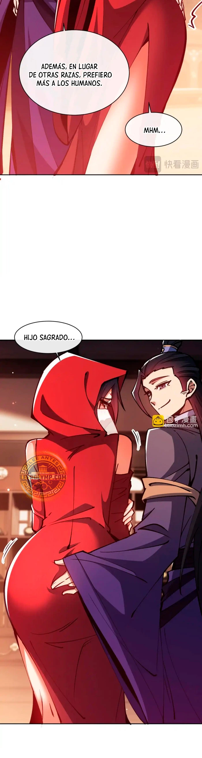 Maestra, este Discípulo Villano no puede ser el Hijo Sagrado Capitulo 57 página 18
