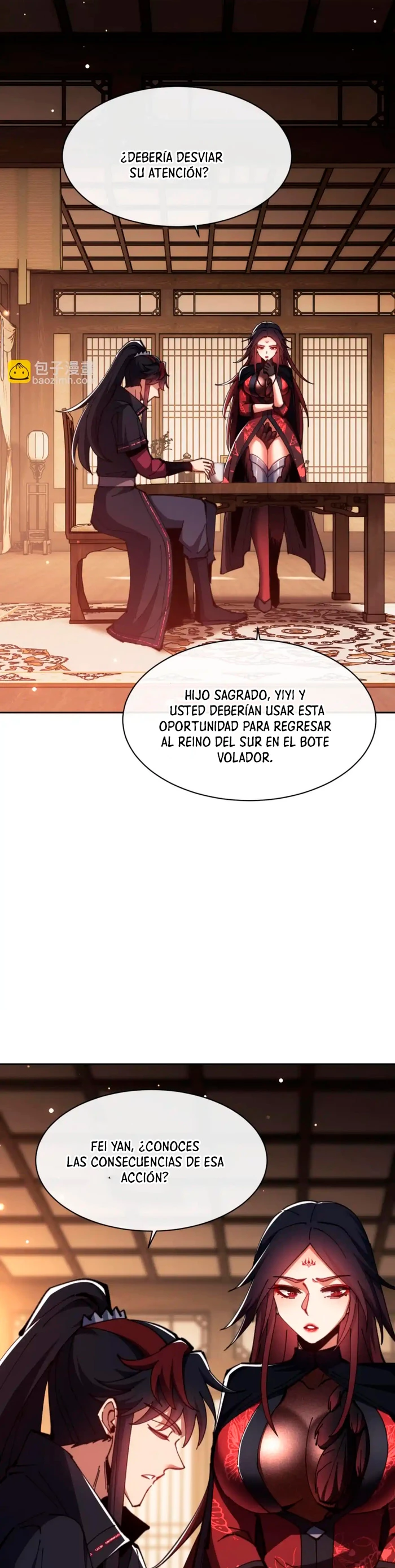 Maestra, este Discípulo Villano no puede ser el Hijo Sagrado Capitulo 57 página 36