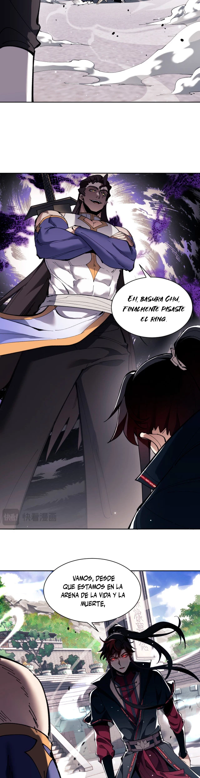 Maestra, este Discípulo Villano no puede ser el Hijo Sagrado Capitulo 6 página 10