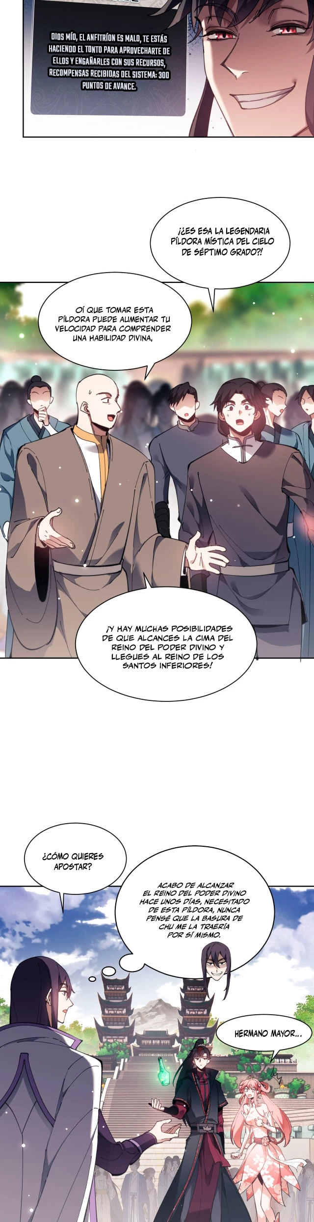 Maestra, este Discípulo Villano no puede ser el Hijo Sagrado Capitulo 6 página 4