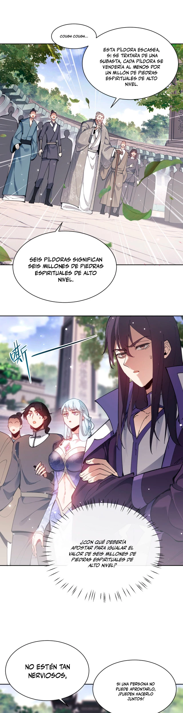 Maestra, este Discípulo Villano no puede ser el Hijo Sagrado Capitulo 6 página 6