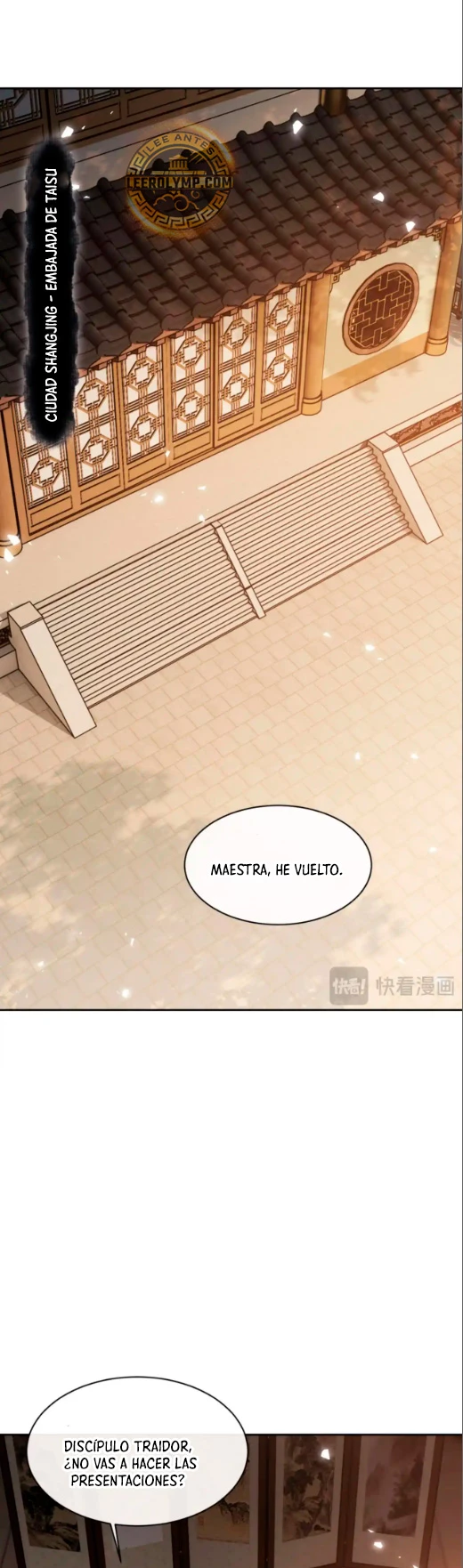 Maestra, este Discípulo Villano no puede ser el Hijo Sagrado Capitulo 61 página 8