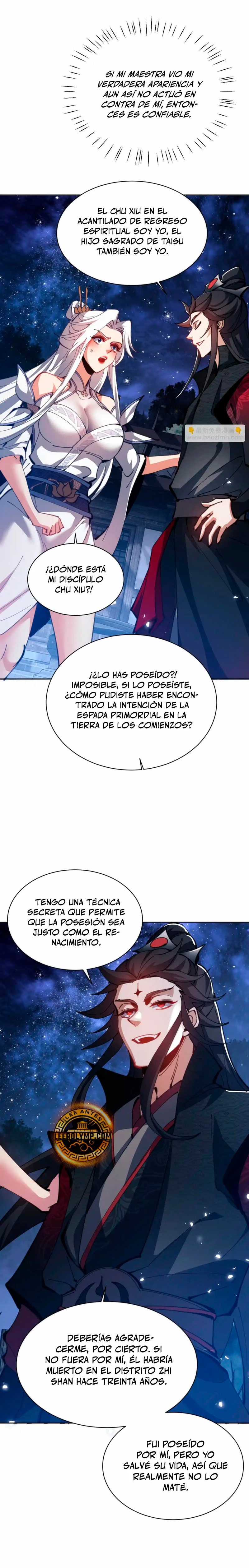 Maestra, este Discípulo Villano no puede ser el Hijo Sagrado Capitulo 62 página 3