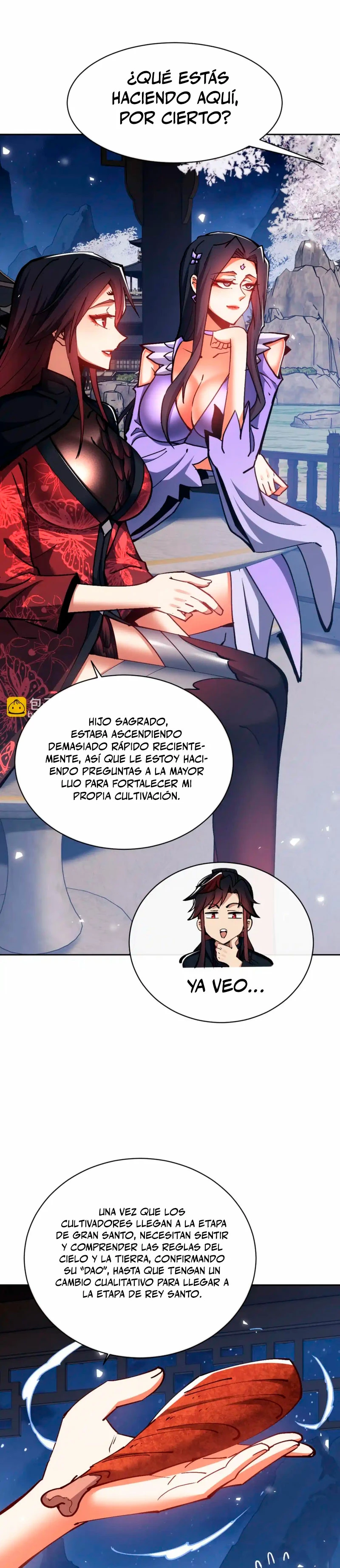 Maestra, este Discípulo Villano no puede ser el Hijo Sagrado Capitulo 63 página 11