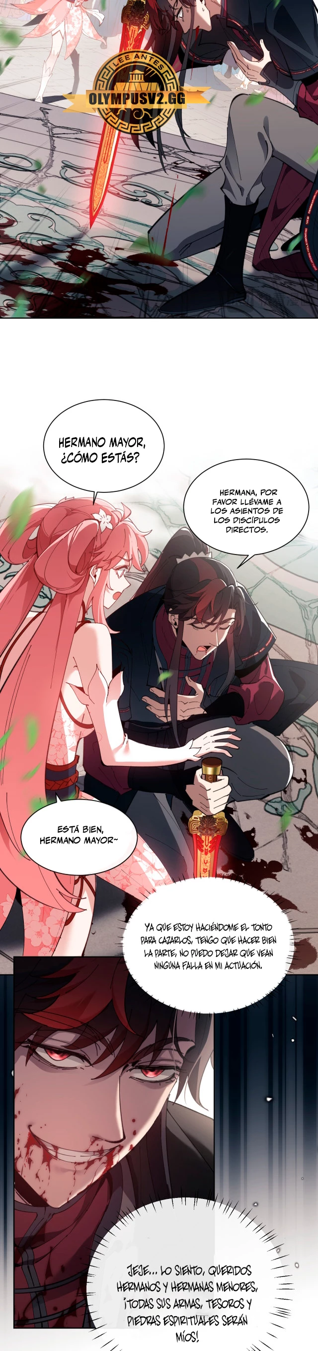Maestra, este Discípulo Villano no puede ser el Hijo Sagrado Capitulo 7 página 5