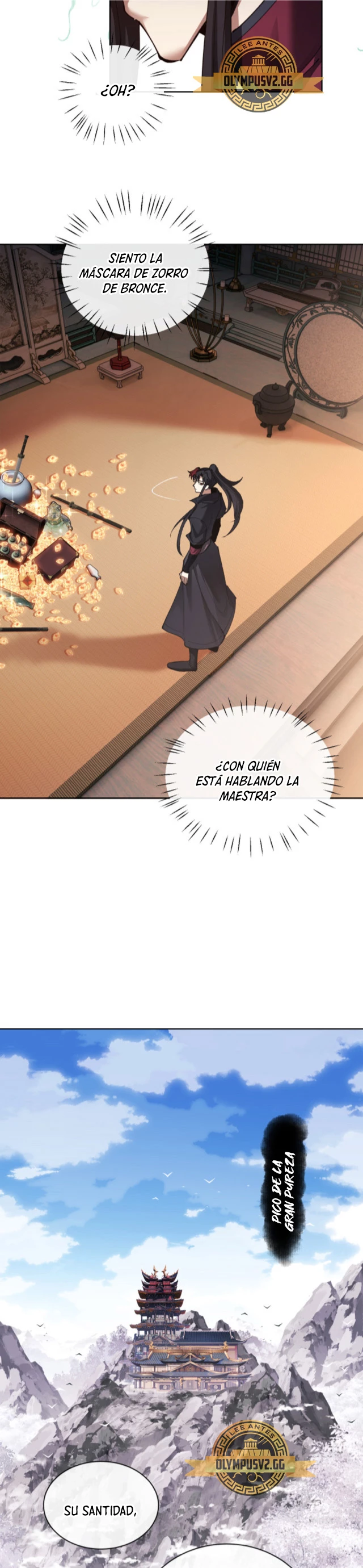 Maestra, este Discípulo Villano no puede ser el Hijo Sagrado Capitulo 8 página 17