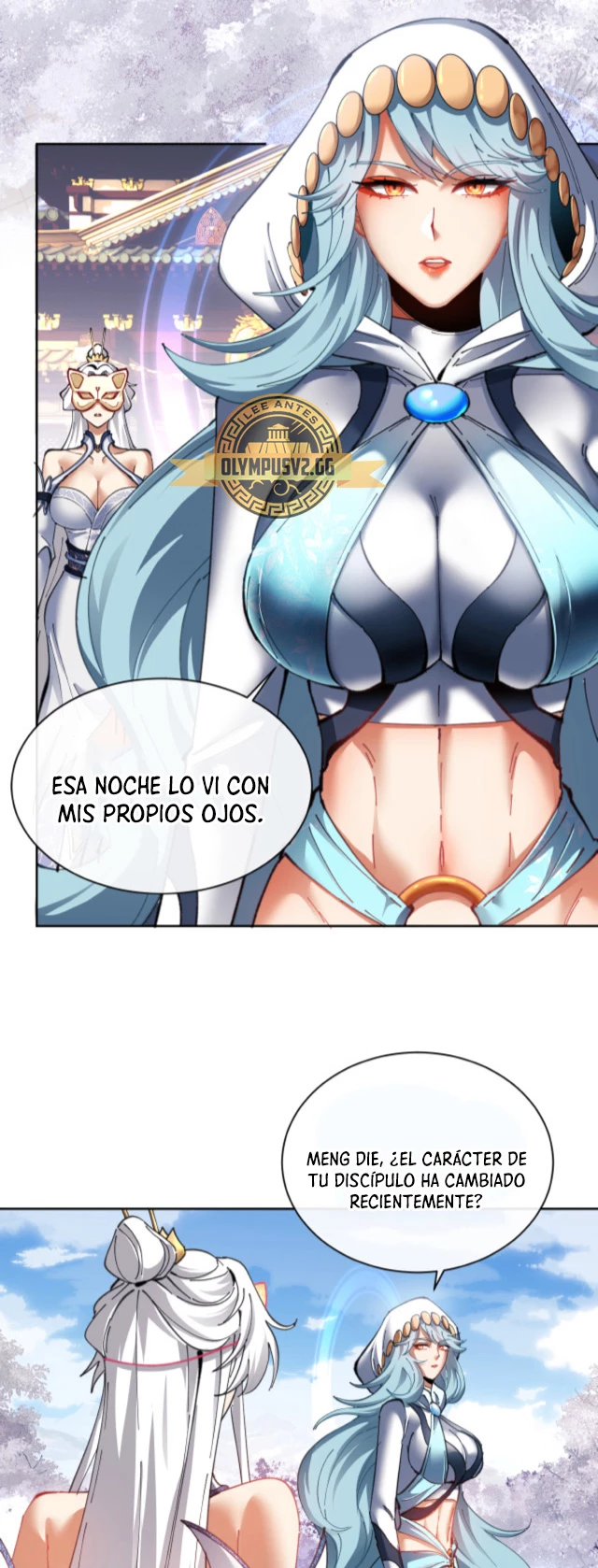 Maestra, este Discípulo Villano no puede ser el Hijo Sagrado Capitulo 8 página 19