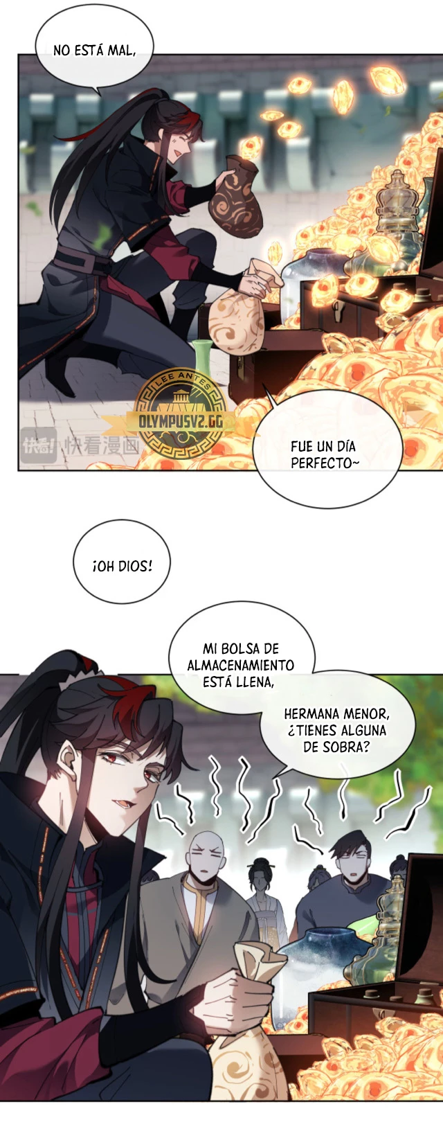 Maestra, este Discípulo Villano no puede ser el Hijo Sagrado Capitulo 8 página 5