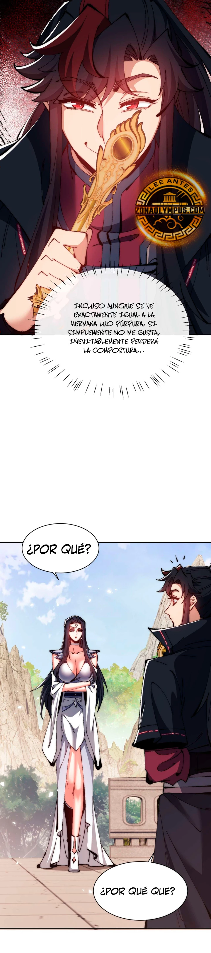 Maestra, este Discípulo Villano no puede ser el Hijo Sagrado Capitulo 88 página 18